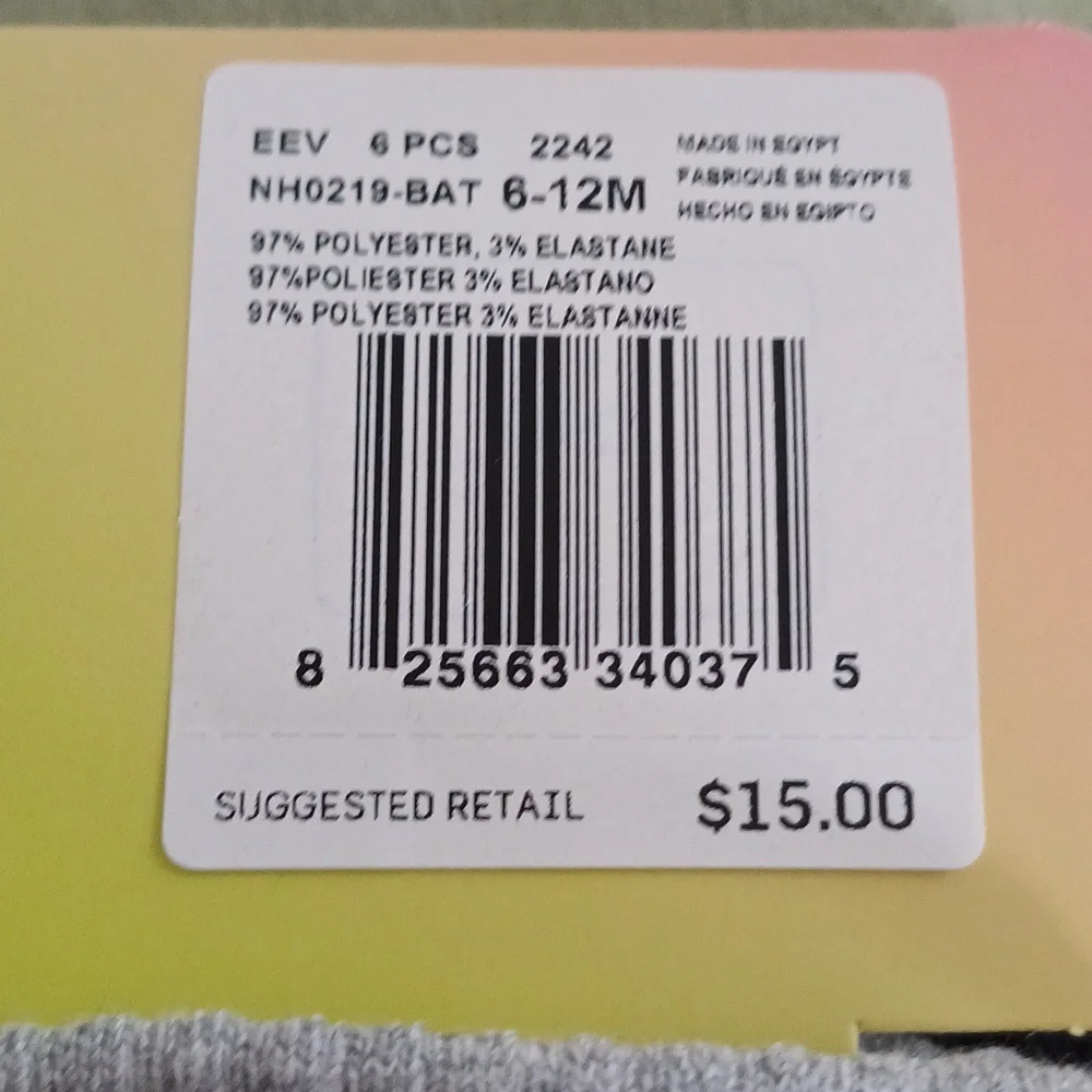 Baby socks New with tag